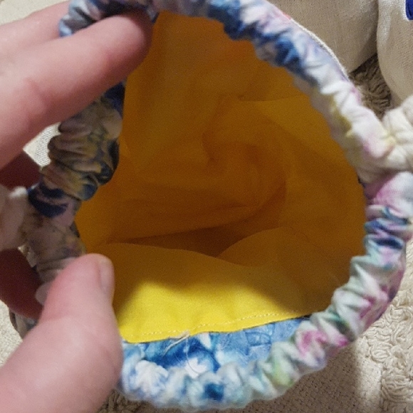 Colorful Patchwork Drawstring Bags - Picture 9 of 11